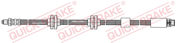 OJD QUICK BRAKE 1001074500 35.917 QB - FÉKTÖMLŐ