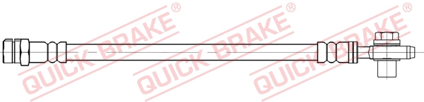 QUICK BRAKE Q50.095X fékcső