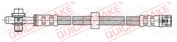 QUICK BRAKE QB50.104X fékcső