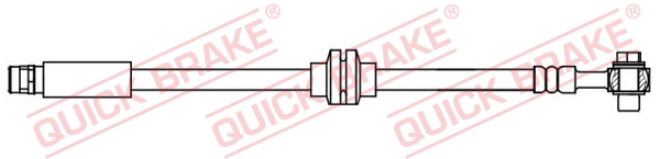 OJD QUICK BRAKE 1001158893 50.204XQB - FÉKTÖMLŐ