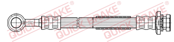 QUICK BRAKE QUI 50.310 1020107 FÉKCSŐ