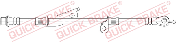 OJD QUICK BRAKE 1001096183 58.861QB - FÉKTÖMLŐ