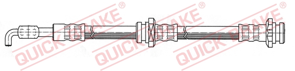 QUICK BRAKE 216 852 58.990 # fékcső /e/opel frontera 98-04