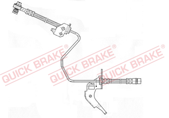 QUICK BRAKE 216 848 59.959X - Alkatrész