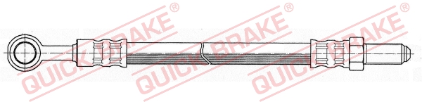 QUICK BRAKE QBK70.004 Fékcső, gumifékcső