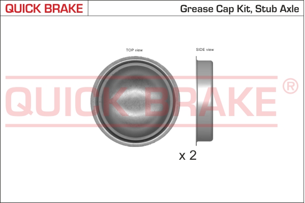 QUICK BRAKE QUI 9822K FÉKALK.(MECH.,ELEKTR.,HIDR)