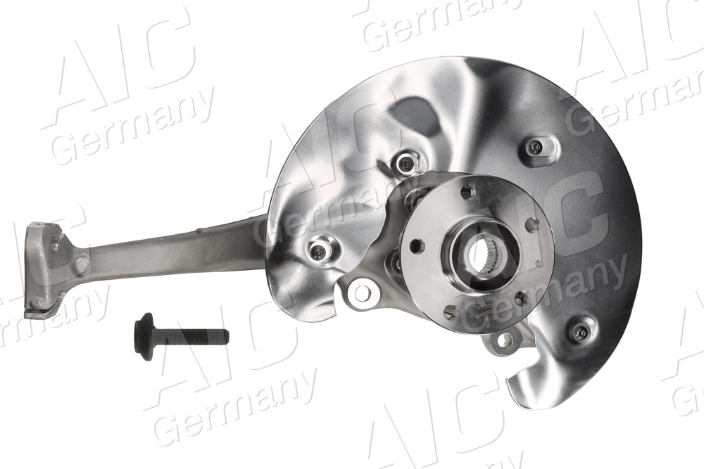 AIC AIC75751SET ZWROTNICA KOŁA AUDI P. A4 07-/ Q5 08- PR OTWÓR MOCOWANIA SWORZNIA 28MM,  SWORZEŃ WAHACZA M14 (Z ŁOŻY