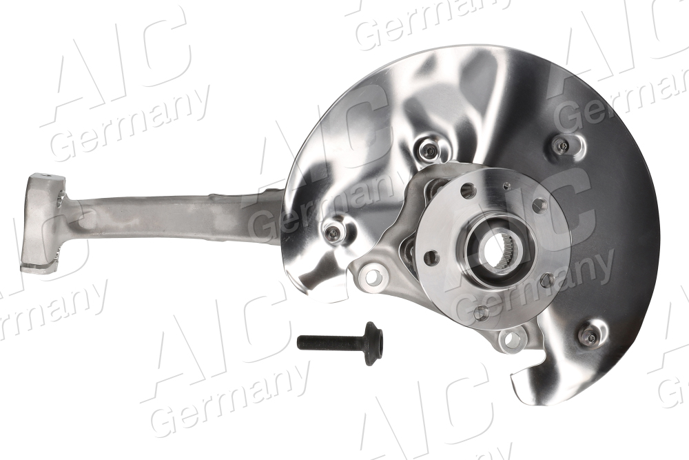 AIC AIC75761SET ZWROTNICA KOŁA AUDI P. A4 07- PR ŁOŻYSKO 102MM (Z ŁOŻYSKIEM, PIASTĽ, OSŁONĽ TARCZY I ?RUBĽ)