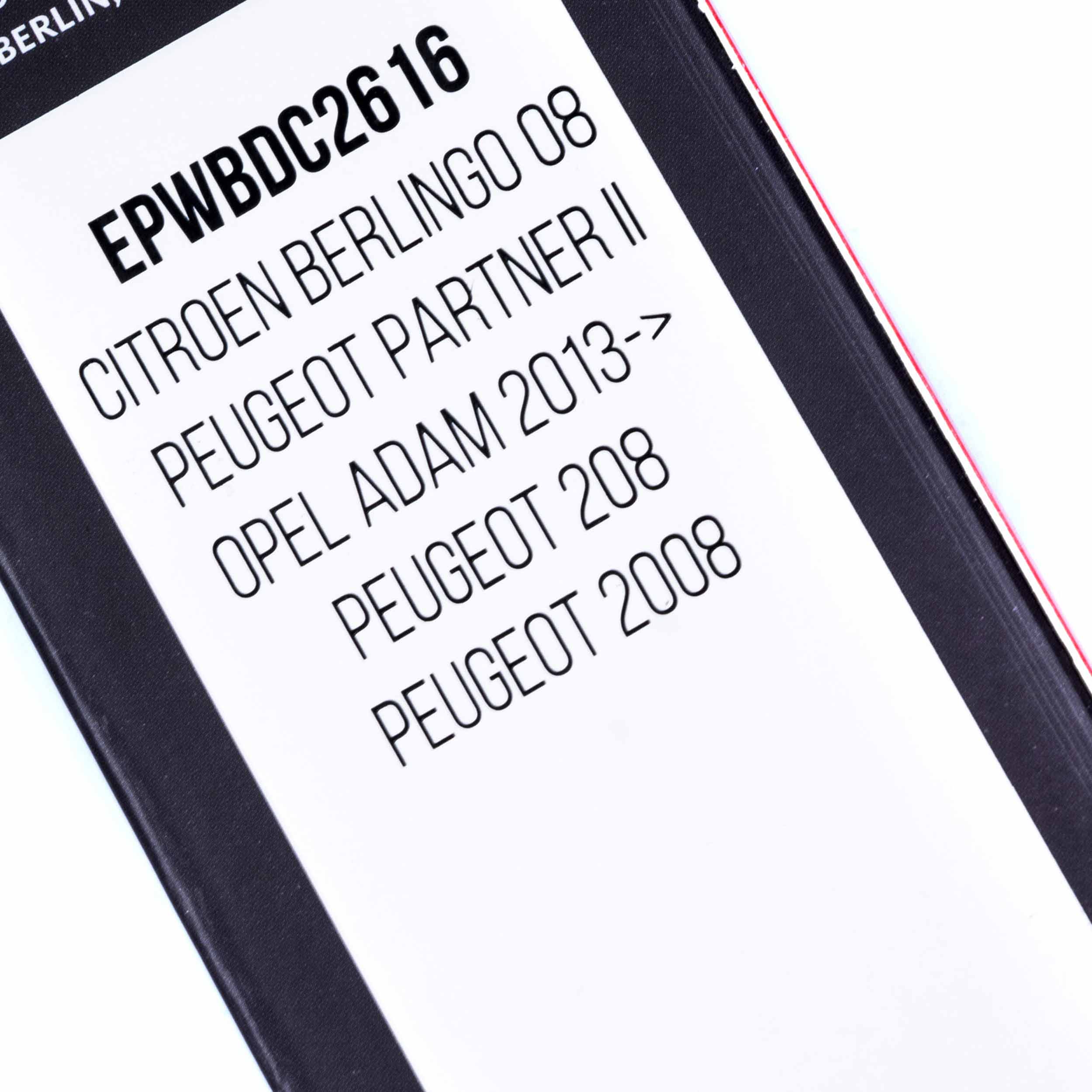 EINPARTS EINEPWBDC2616 ZESTAW WYCIERACZEK DEDYKOWANYCH