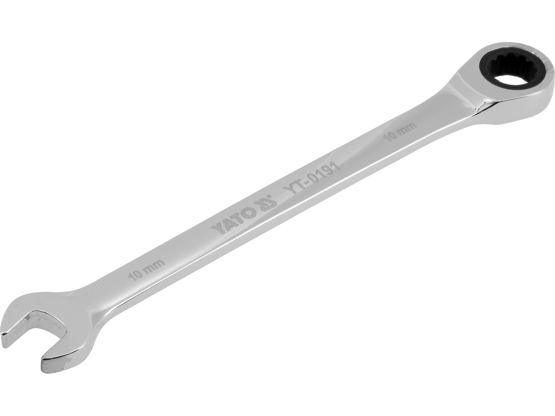  YT-0191 - 10 mm-es racsnis csillag-villás kulcs