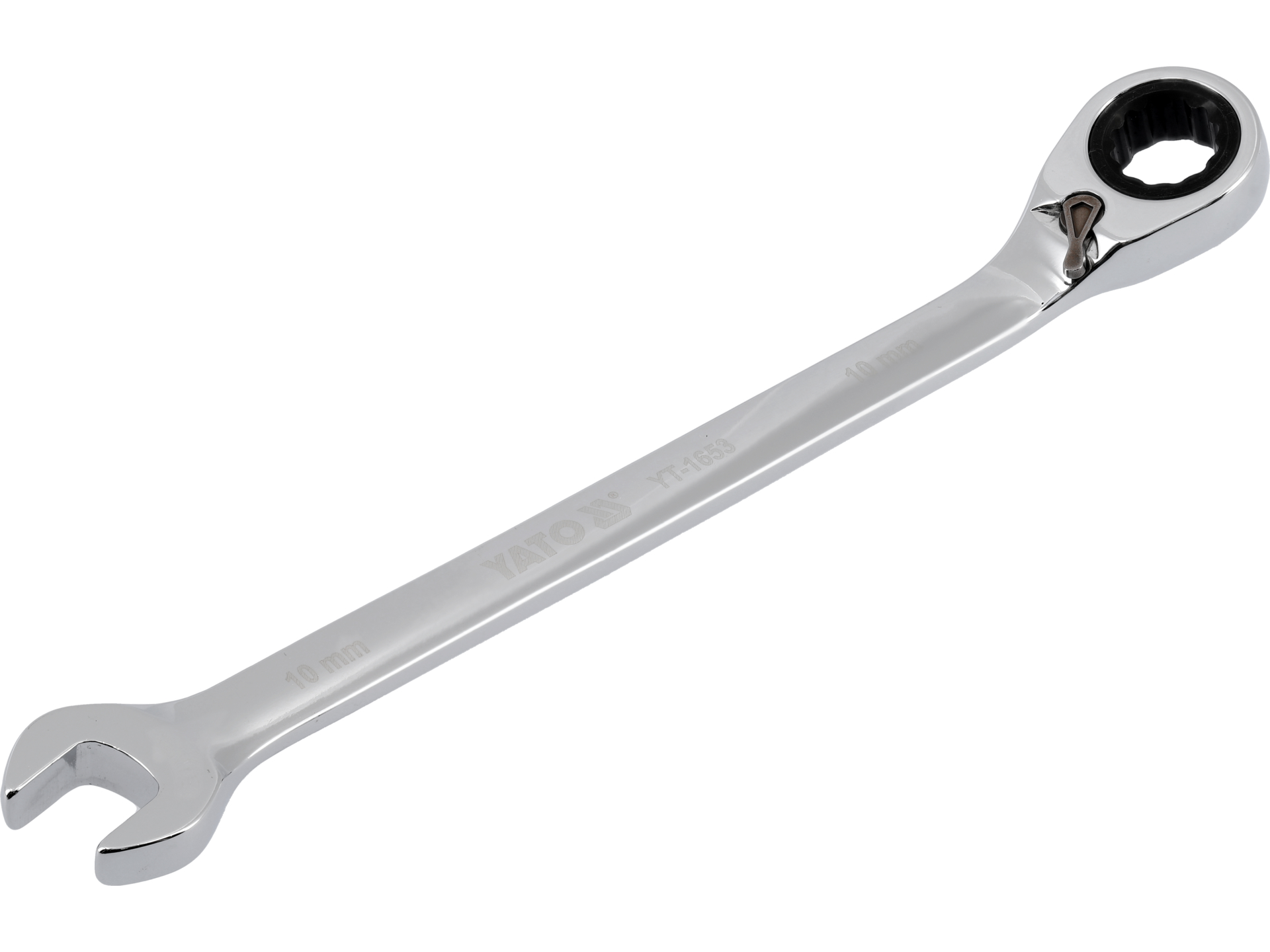  YT-1653 - Racsnis irányváltós csillag villáskulcs 10mm