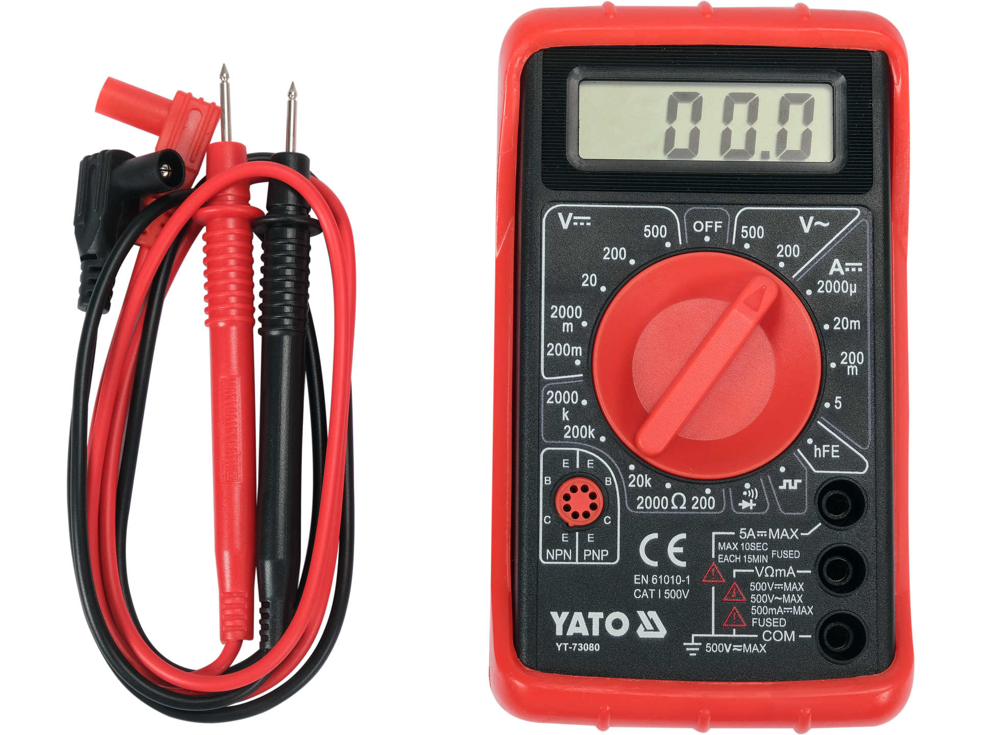  YT-73080 - Multiméter, digitális mérő